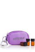 Purple 8 Vial Key Chain
