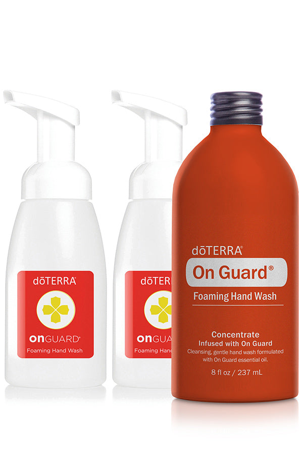 On Guard Foaming Hand Wash Concentrate with Two Dispensers